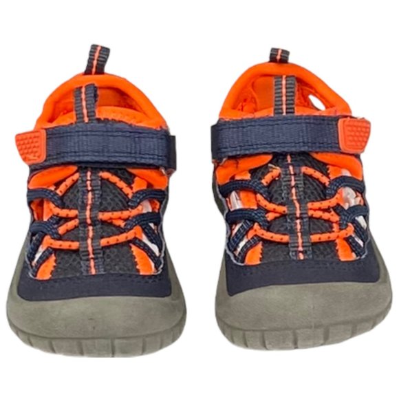OshKosh B’gosh Pumba2-B Blue & Orange Bump Toe Sandals - Picture 6 of 15